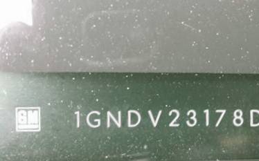 VIN prefix 1GNDV23178D2