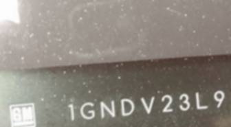 VIN prefix 1GNDV23L95D1