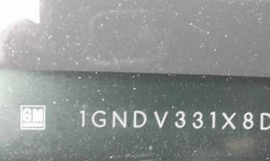 VIN prefix 1GNDV331X8D1