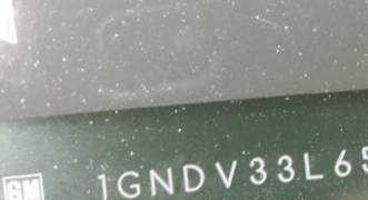 VIN prefix 1GNDV33L65D3