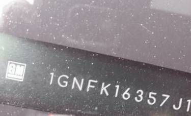 VIN prefix 1GNFK16357J1