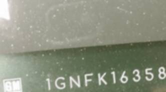 VIN prefix 1GNFK16358R1