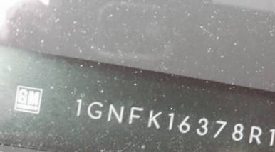 VIN prefix 1GNFK16378R1