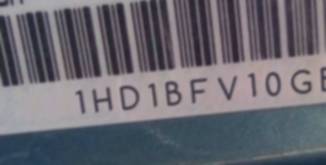 VIN prefix 1HD1BFV10GB0