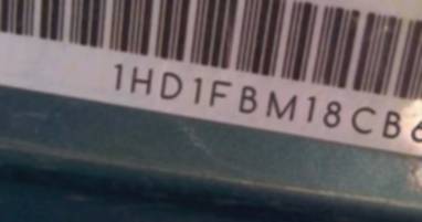 VIN prefix 1HD1FBM18CB6