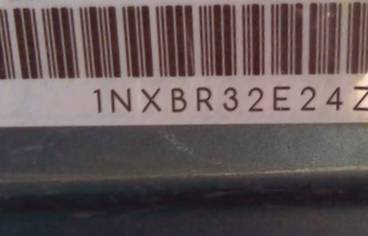 VIN prefix 1NXBR32E24Z1