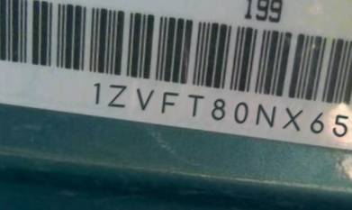 VIN prefix 1ZVFT80NX651
