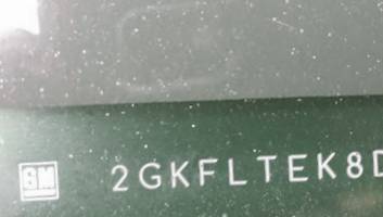 VIN prefix 2GKFLTEK8D63