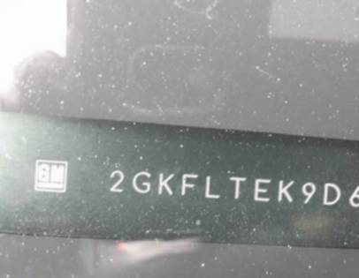 VIN prefix 2GKFLTEK9D63