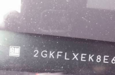 VIN prefix 2GKFLXEK8E61