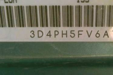 VIN prefix 3D4PH5FV6AT2