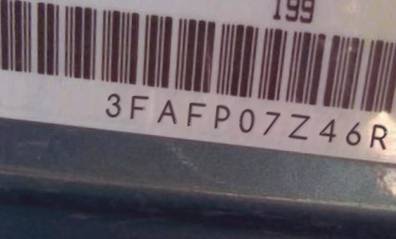 VIN prefix 3FAFP07Z46R2