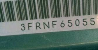 VIN prefix 3FRNF65055V1