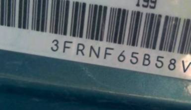 VIN prefix 3FRNF65B58V5