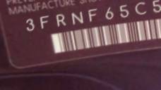 VIN prefix 3FRNF65C59V1