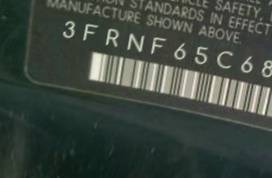 VIN prefix 3FRNF65C68V0