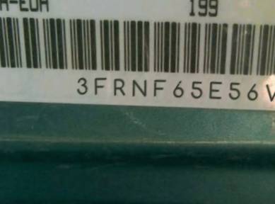 VIN prefix 3FRNF65E56V3