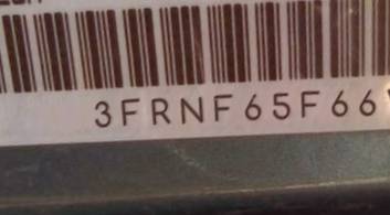 VIN prefix 3FRNF65F66V2
