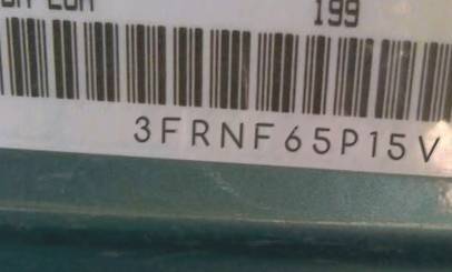 VIN prefix 3FRNF65P15V1