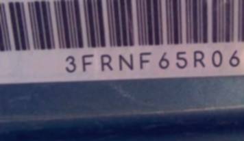 VIN prefix 3FRNF65R06V2