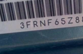 VIN prefix 3FRNF65Z88V6
