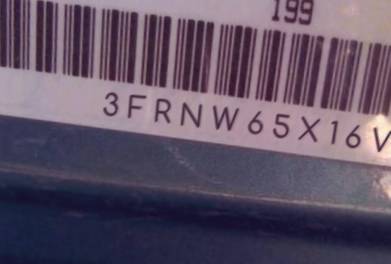 VIN prefix 3FRNW65X16V3