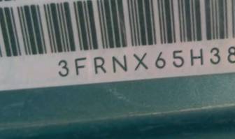VIN prefix 3FRNX65H38V6