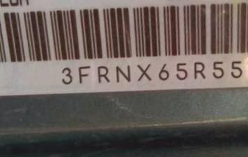 VIN prefix 3FRNX65R55V1