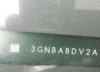 VIN prefix 3GNBABDV2AS5