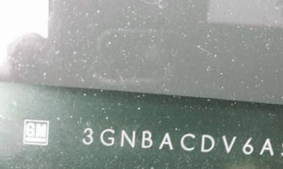 VIN prefix 3GNBACDV6AS5