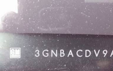 VIN prefix 3GNBACDV9AS6