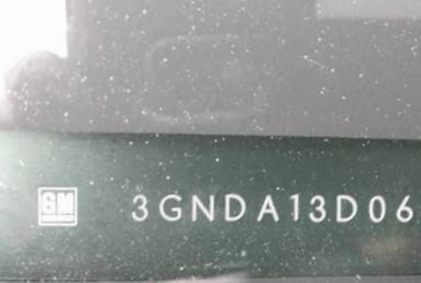 VIN prefix 3GNDA13D06S6