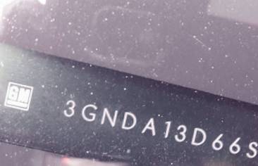 VIN prefix 3GNDA13D66S5