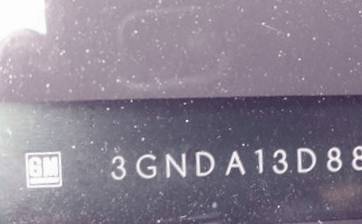 VIN prefix 3GNDA13D88S6