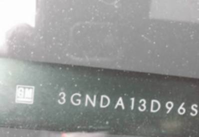 VIN prefix 3GNDA13D96S5