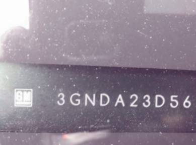 VIN prefix 3GNDA23D56S5
