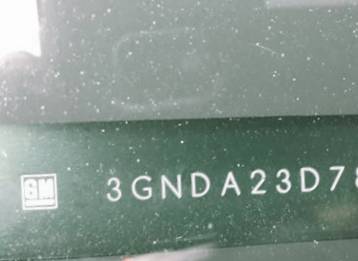 VIN prefix 3GNDA23D78S5