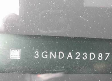 VIN prefix 3GNDA23D87S5