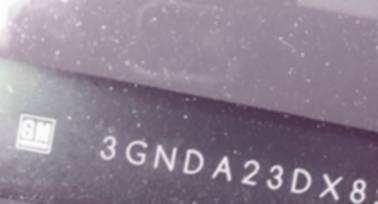 VIN prefix 3GNDA23DX8S6