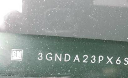 VIN prefix 3GNDA23PX6S5