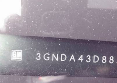 VIN prefix 3GNDA43D88S5