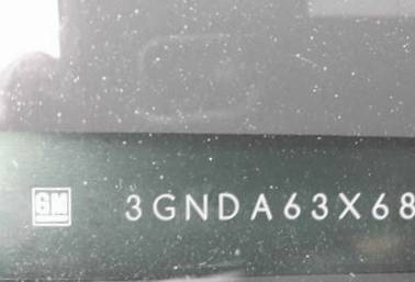 VIN prefix 3GNDA63X68S6