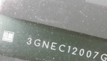 VIN prefix 3GNEC12007G1