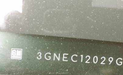 VIN prefix 3GNEC12029G2