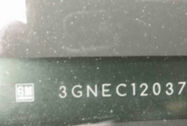 VIN prefix 3GNEC12037G2