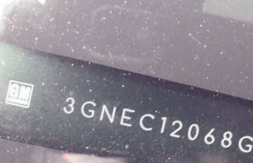 VIN prefix 3GNEC12068G2