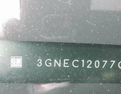 VIN prefix 3GNEC12077G1