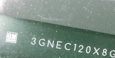 VIN prefix 3GNEC120X8G1