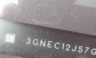 VIN prefix 3GNEC12J57G3