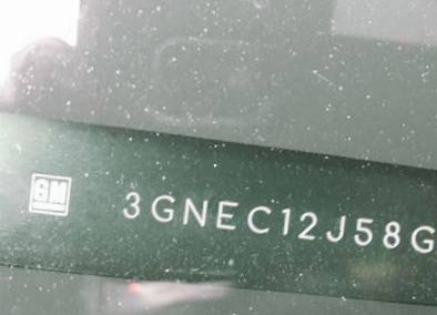 VIN prefix 3GNEC12J58G2